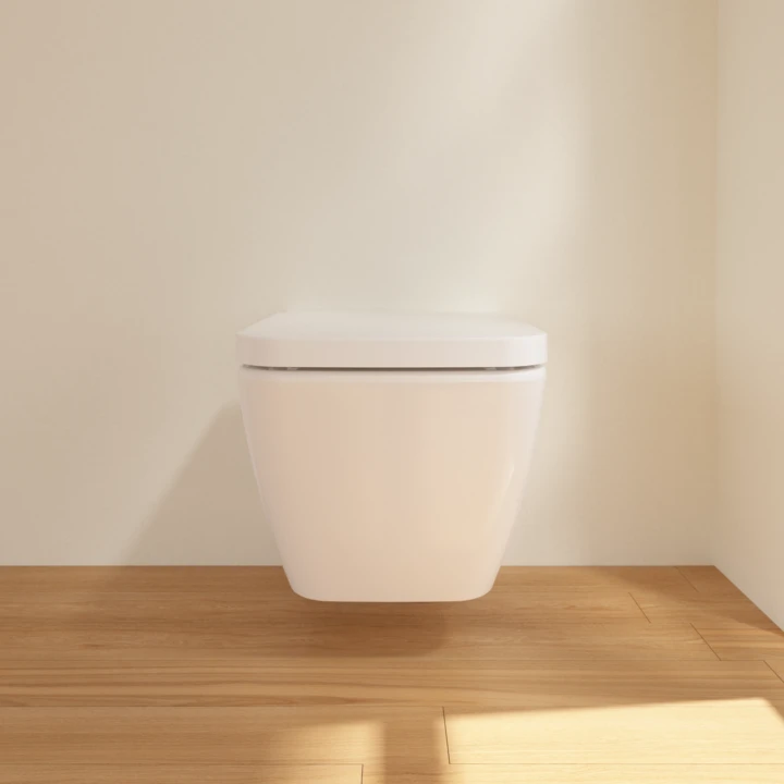 Villeroy & Boch Pakabinamo klozeto dangtis Villeroy ampBoch 9M88S1R1, su ,,Soft Close technologija