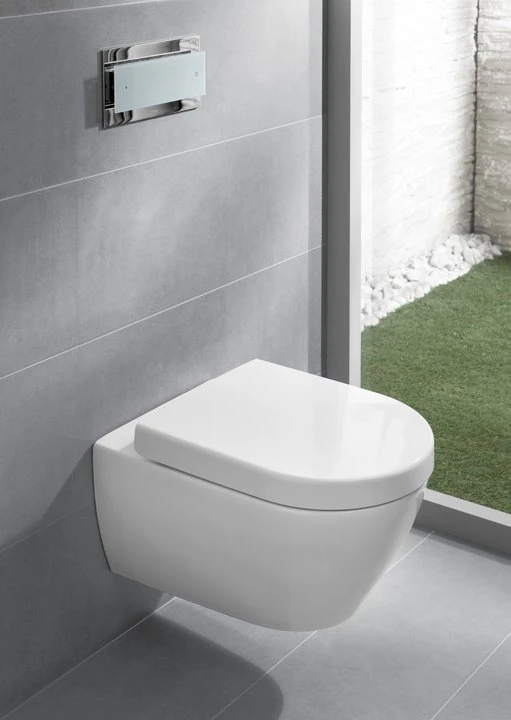 Villeroy & Boch WC dangtis Subway 2.0 unitazams su lėtu nusileidimu, 9M68S101
