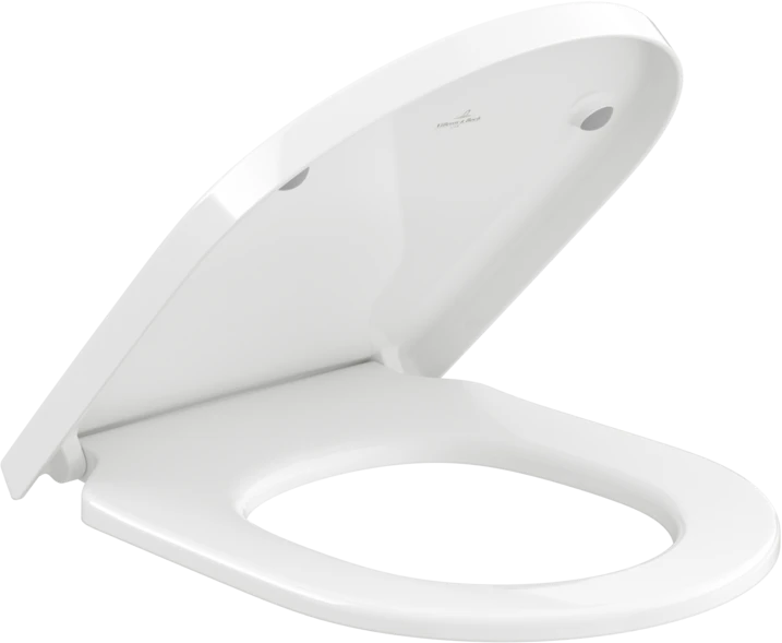 Villeroy & Boch Subway 3.0 sėdynė su dangčiu QR/SC, balta
