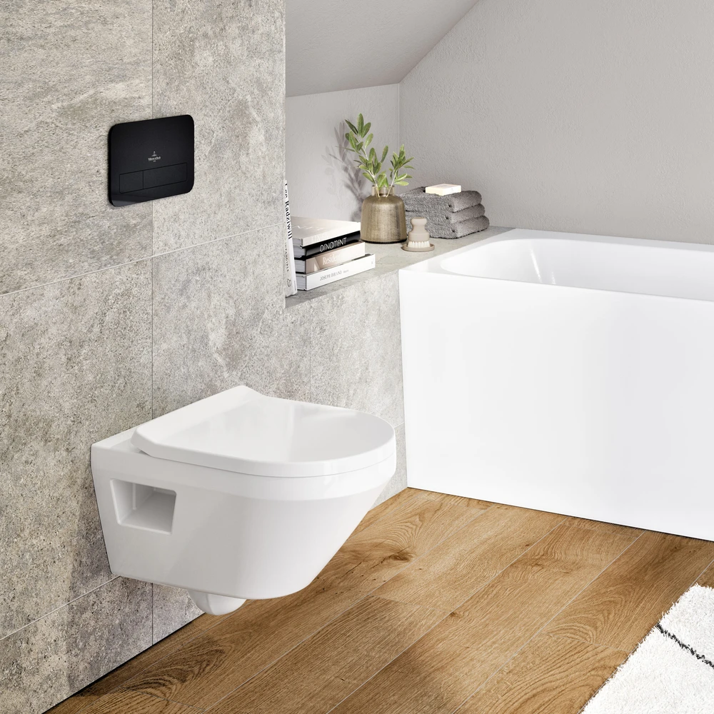 Villeroy & Boch WC mygtukai Villeroy&Boch 922490AN matinis juodas