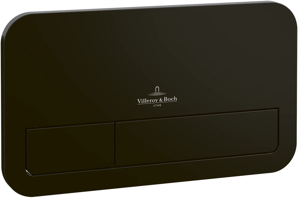 Villeroy & Boch WC mygtukai Villeroy&Boch 922490AN matinis juodas