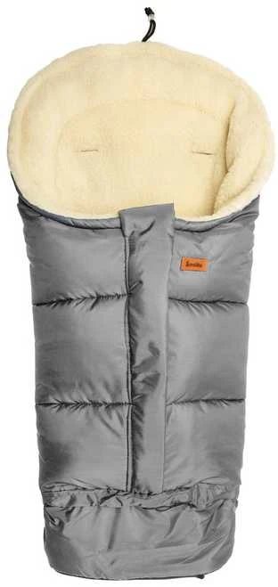 Sensillo vokelis vežimėliui, vilnonis, 3in1, 100-80×45, pilkas, 8476