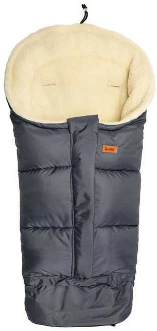 Sensillo vokelis vežimėliui, vilnonis, 3in1, 100-80×45, pilkas, 8477