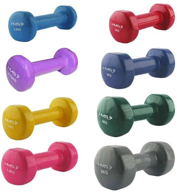 Hantelis dengtas vinilu 1 5kg
