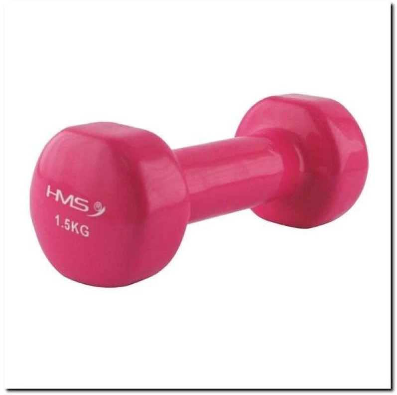 Hantelis dengtas vinilu 1 5kg