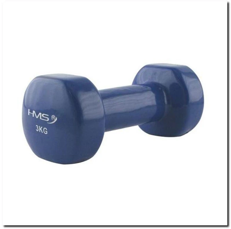 Hantelis dengtas vinilu 3.0 kg, 1vnt.