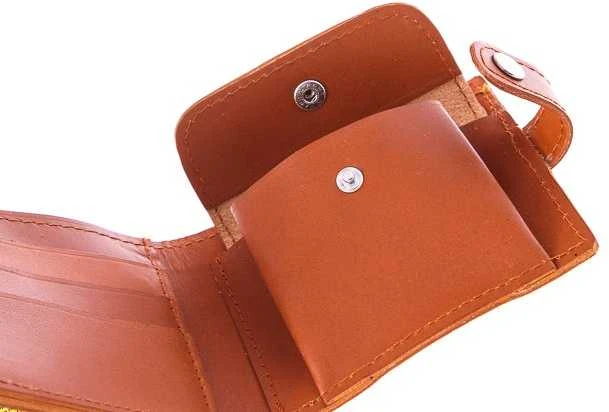 Vintage unisex odinė piniginė