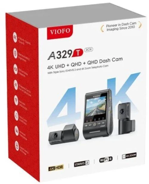 VIOFO A329T 3CH GPS video recorder