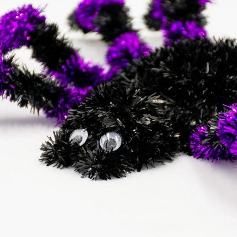 Christmas Decoration dekoratyvinė violetinė Helovino voras