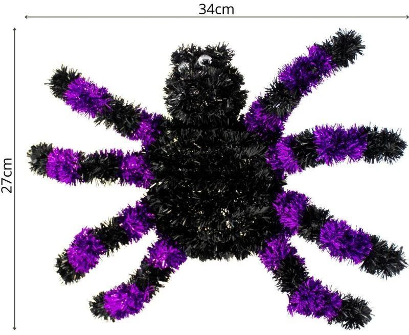 Christmas Decoration dekoratyvinė violetinė Helovino voras