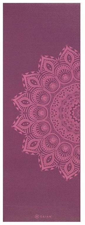 Aktivo Violetinė mandalos jogos kilimėlis 6mm GAIAM 62202