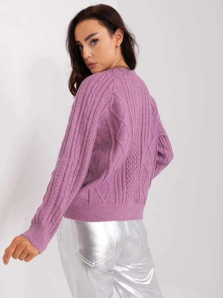 Violetinis megztinis