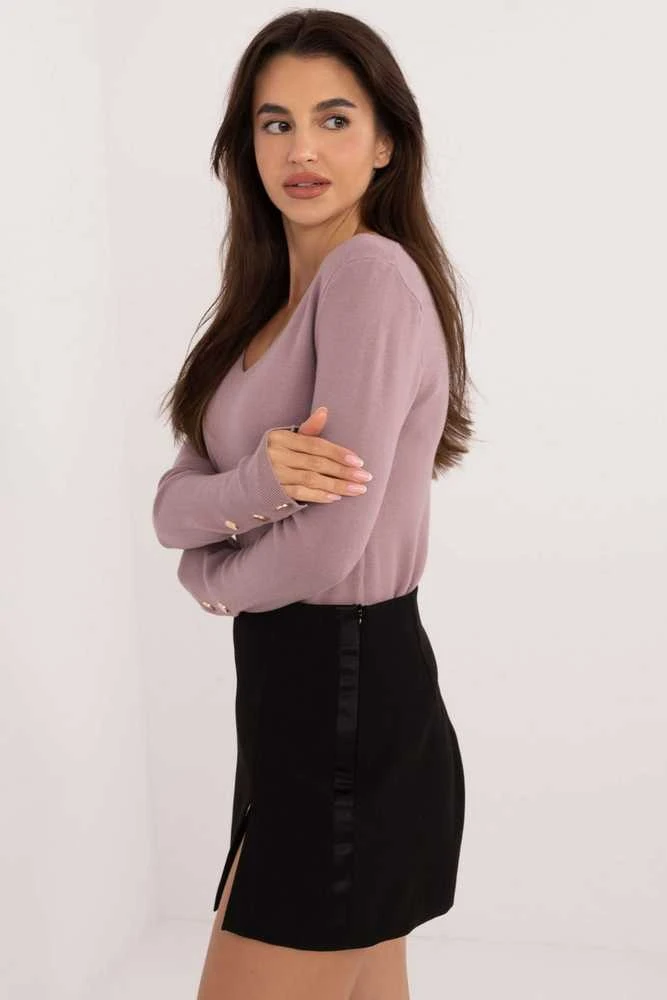 Violetinis megztinis