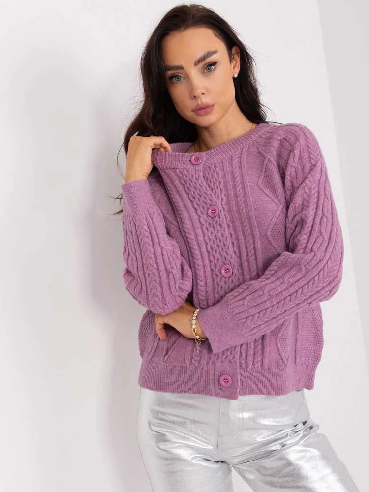 Violetinis megztinis