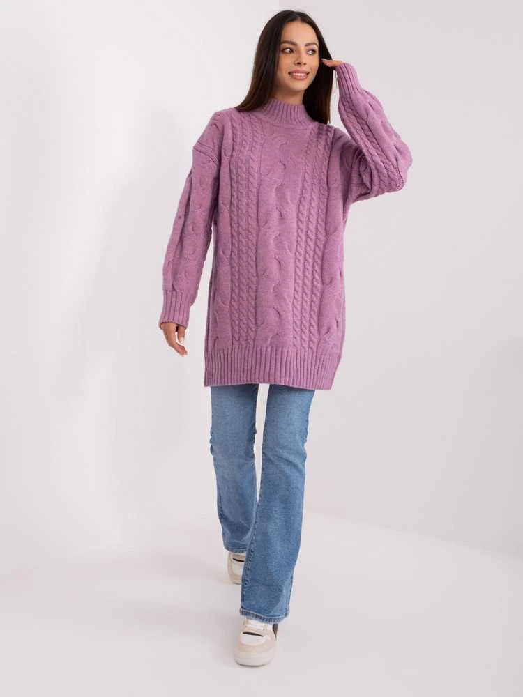 Violetinis megztinis