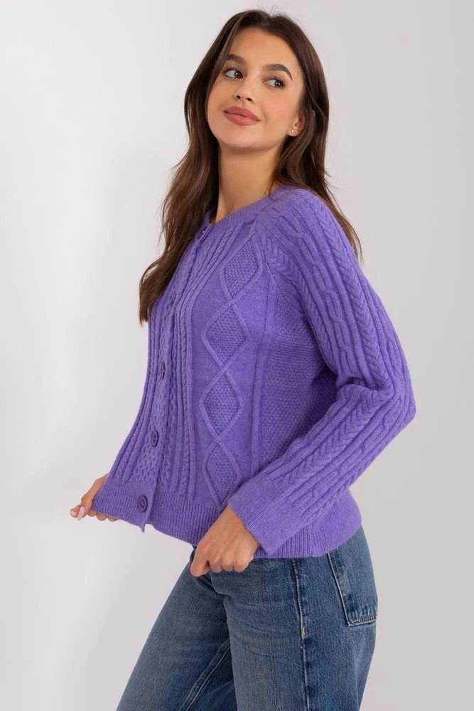 Violetinis megztinis
