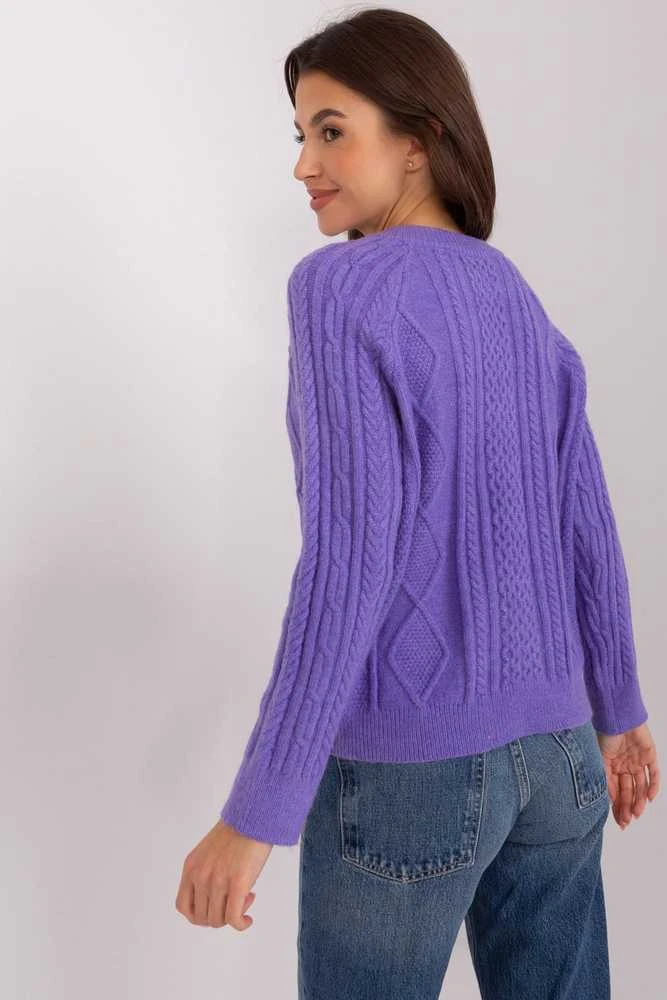 Violetinis megztinis