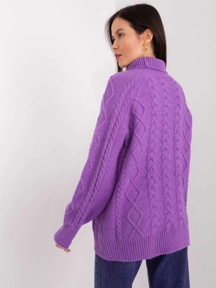 Violetinis megztinis