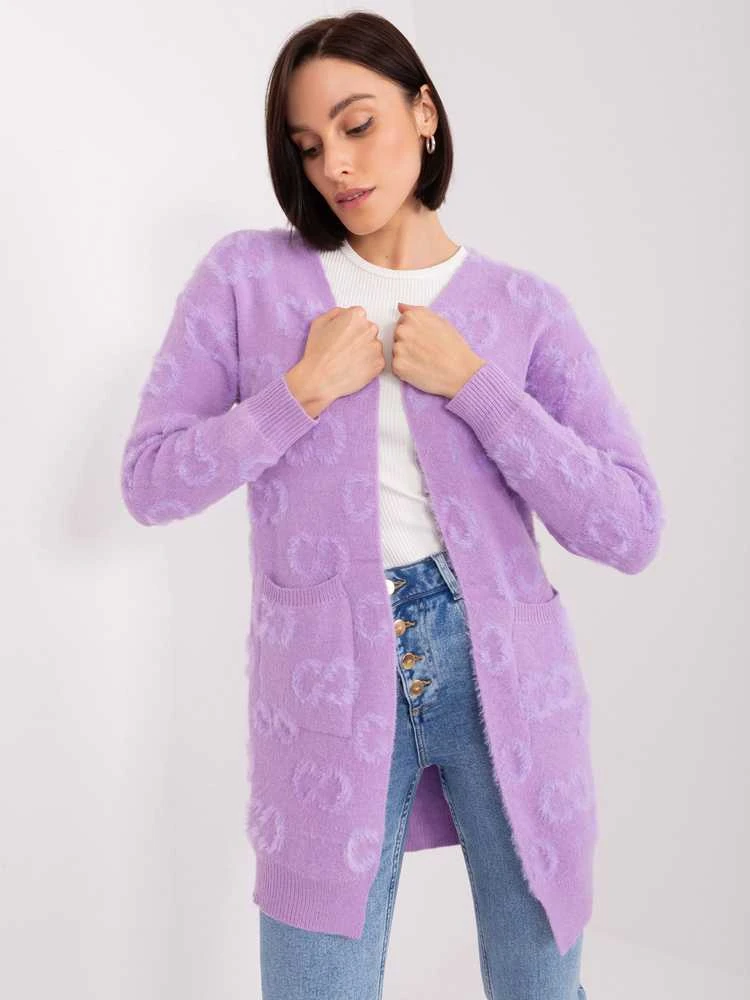 Violetinis megztinis