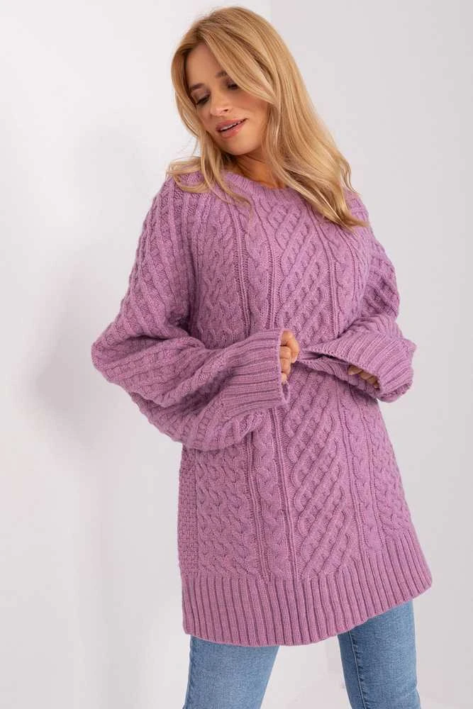 Violetinis megztinis