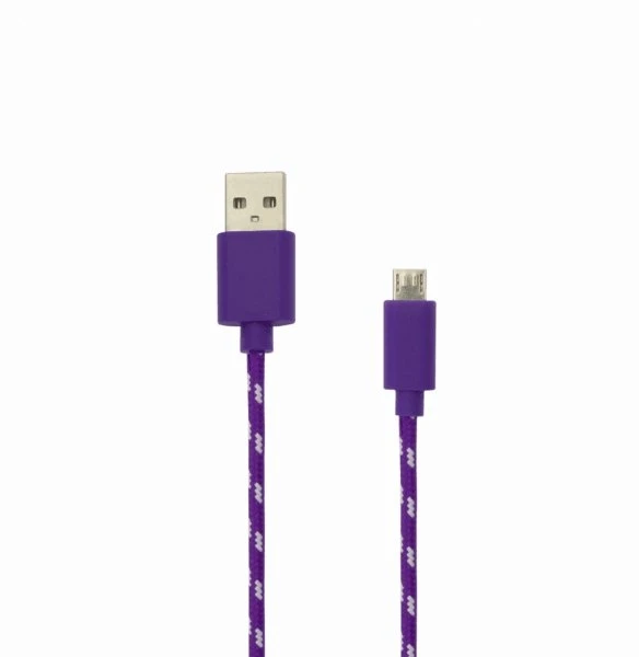 Sbox Technology Sbox USB->Micro USB 1M USB-1031U violertinės spalvos