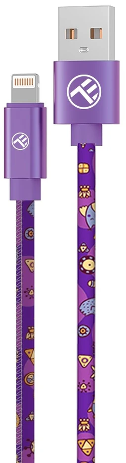 Tellur Violetinis USB į Lightning laidas, 1 m, 3A