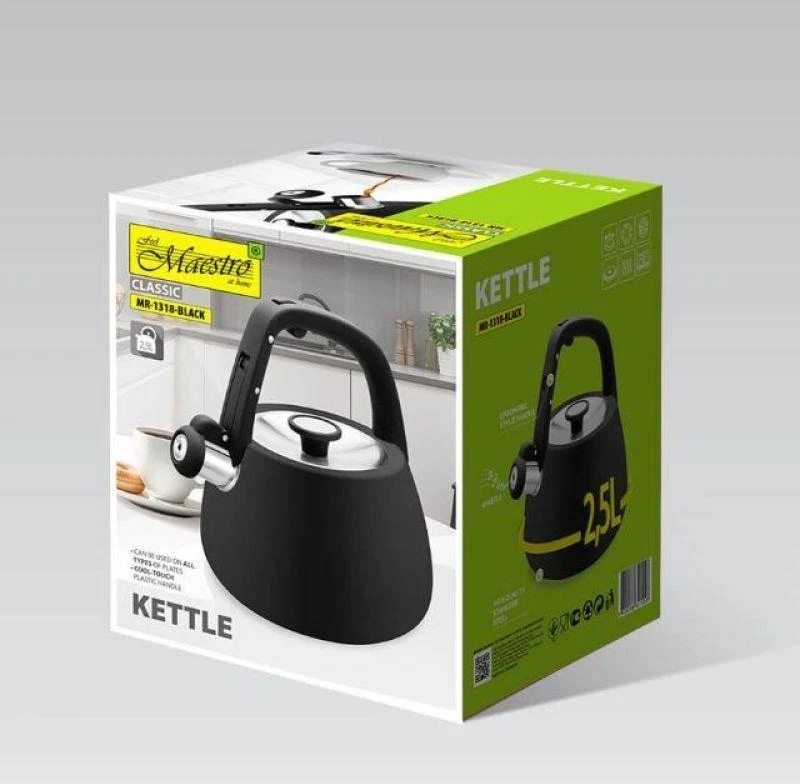 2.5L MR-1318-Juodas MAESTRO Virdulys
