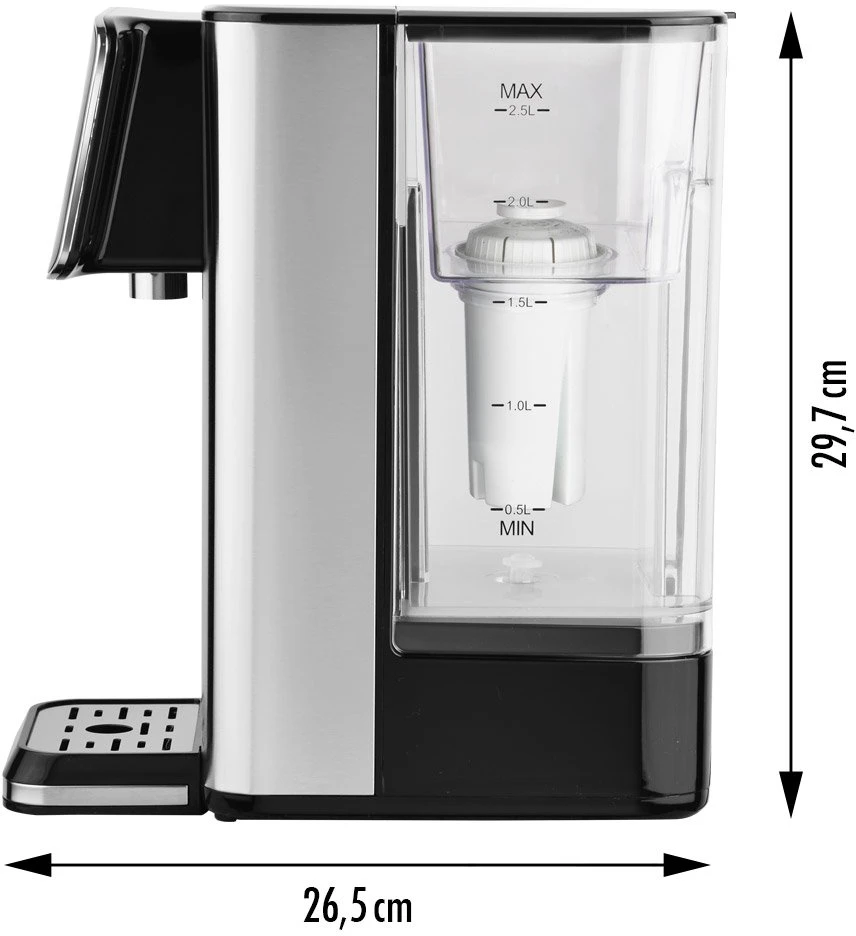 Virdulys Gastroback Design karšto vandens dozatorius Quick Tea
