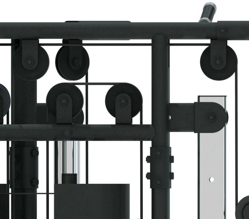 Monroe VIRTUFIT CC100 KRYŽMINIAI TROSai - DVIREGULIUOJAMAS SKRIEMULYS - FUNKCINIS TRENIRUOKLIS