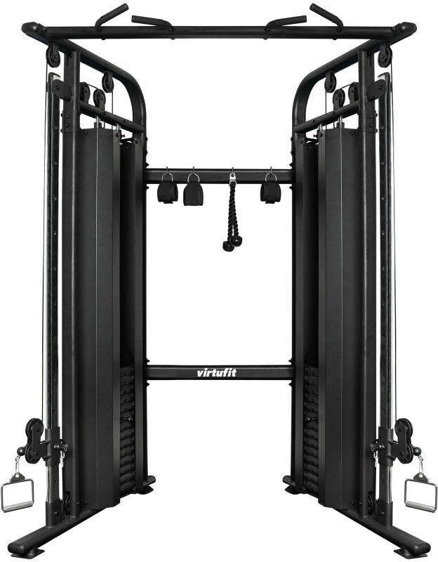 Monroe VIRTUFIT CC100 KRYŽMINIAI TROSai - DVIREGULIUOJAMAS SKRIEMULYS - FUNKCINIS TRENIRUOKLIS