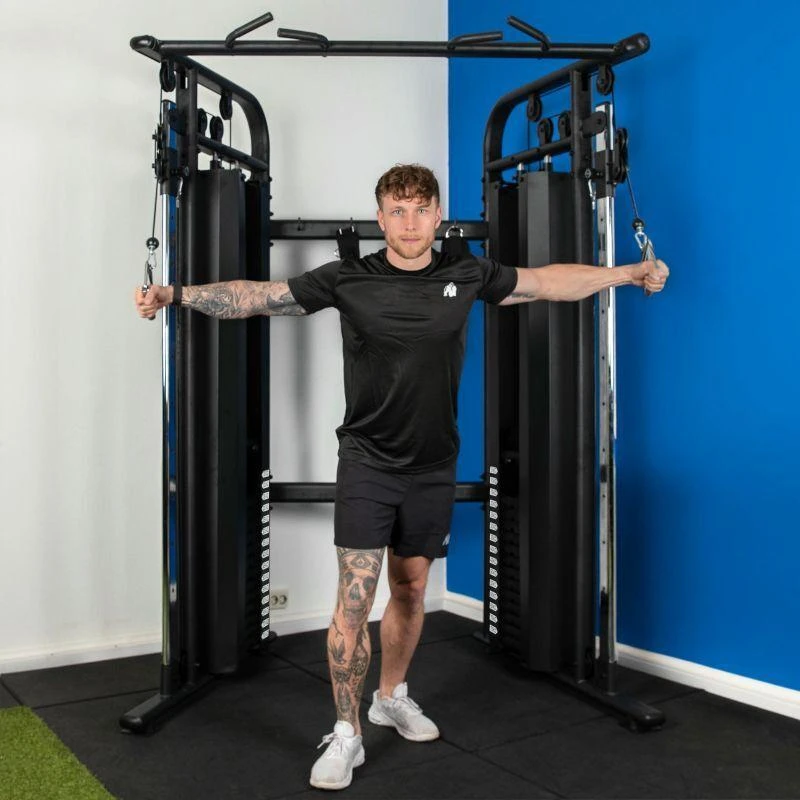Monroe VIRTUFIT CC100 KRYŽMINIAI TROSai - DVIREGULIUOJAMAS SKRIEMULYS - FUNKCINIS TRENIRUOKLIS