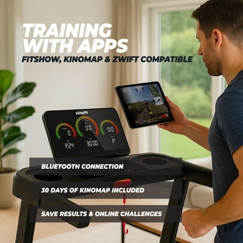 VIRTUFIT ELEKTRINIS BĖGIMO TAKELIS TR-90I