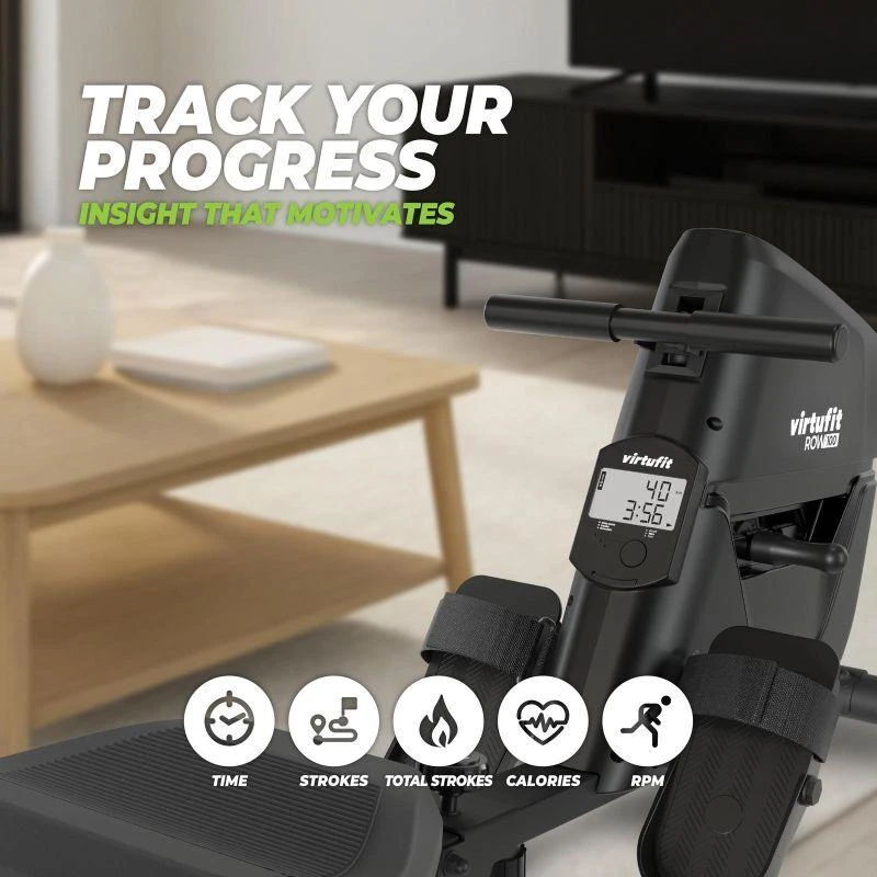 VIRTUFIT irklavimo treniruoklis ROW 1.0