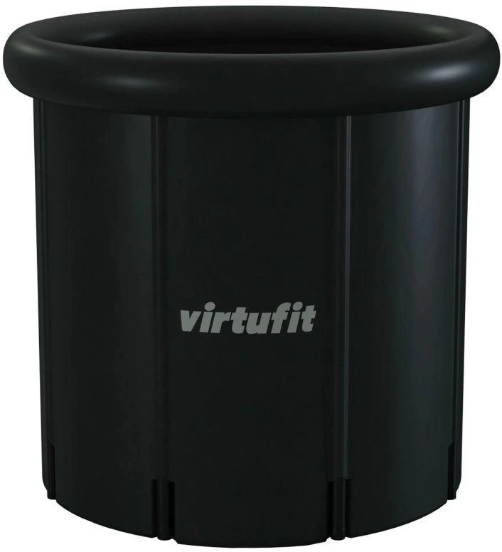 VIRTUFIT LEDINĖ VONIA XXL - 375 LITRAI - ANTRACITO SPALVOS - SU PRIEDAIS