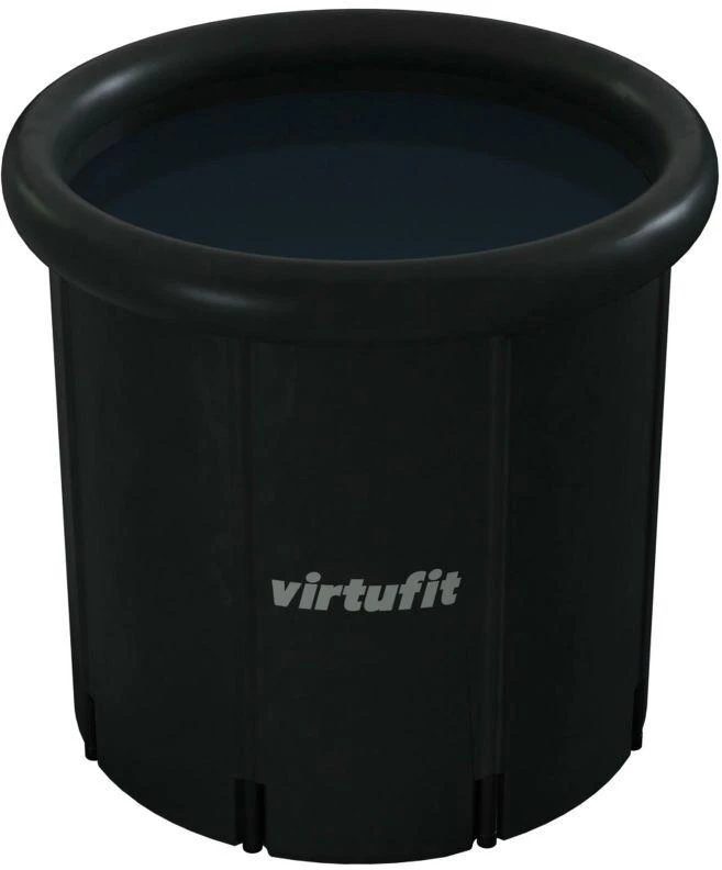 VIRTUFIT LEDINĖ VONIA XXL - 375 LITRAI - ANTRACITO SPALVOS - SU PRIEDAIS