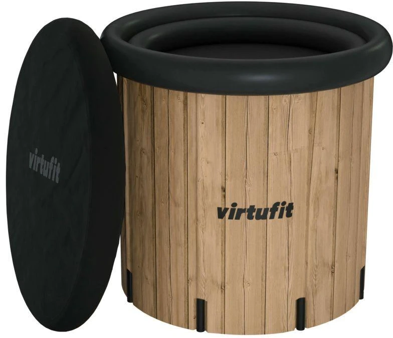 VIRTUFIT LEDO VONIA XXL - 375 LITRŲ - MEDIENOS IMITACIJA - SU PRIEDAIS