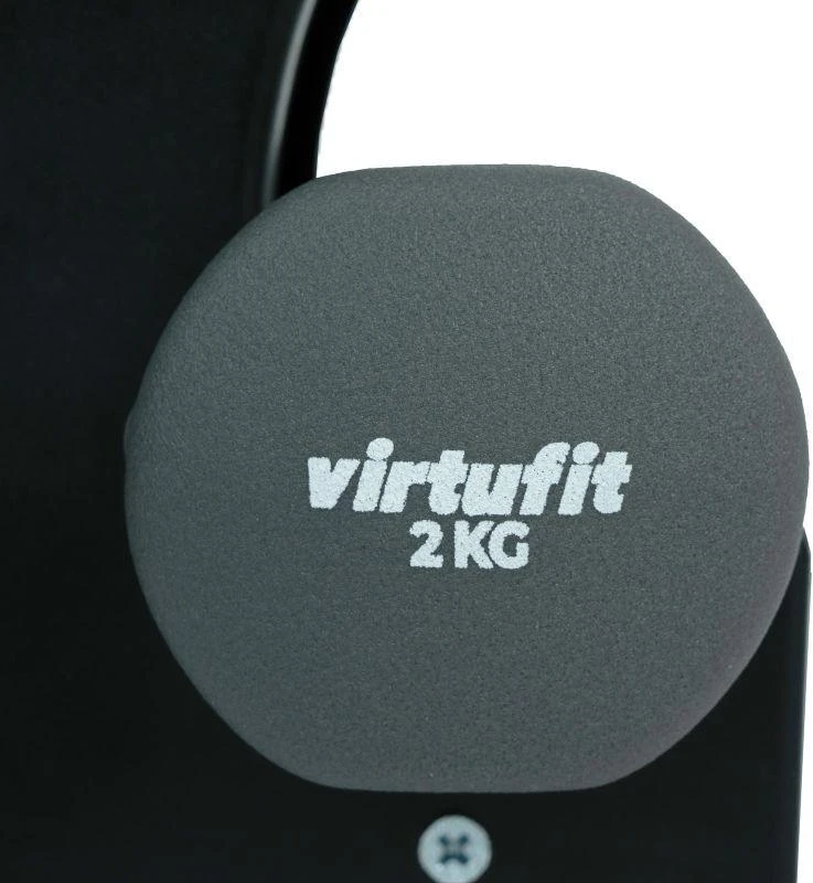 VIRTUFIT NEOPRENO SVAROMENŲ RINKINYS - Štangos rinkinys - su rankena