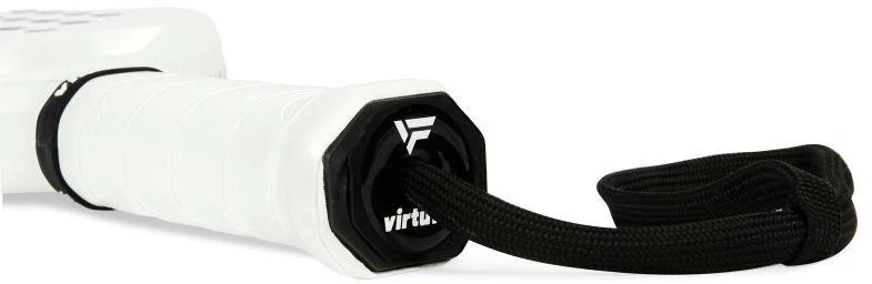 VIRTUFIT PADELIO KONTROLĖS RAKETĖ - BALTA IR JUODA