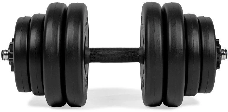 VIRTUFIT REGULIUOJAMASIS HANTELIS – SU VINILO DANGŲ – 15 KG
