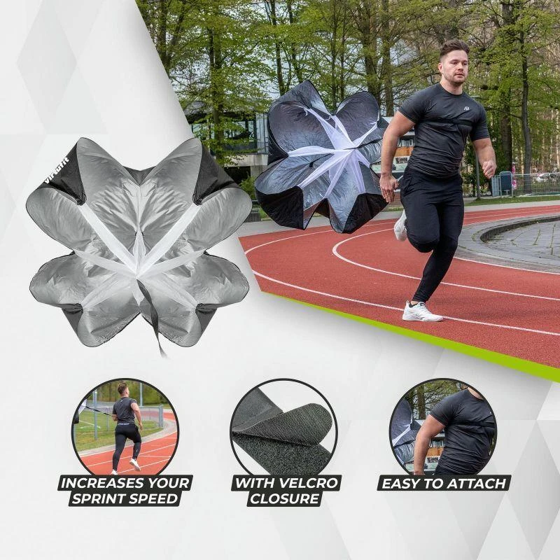 VIRTUFIT SPEED PARACHUTE PRO - PRISTATYMO KREPŠYS ĮSKAITOMAS