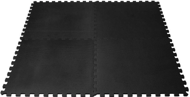 VIRTUFIT sportinis dėlionės kilimėlis 120x120 cm, juodas