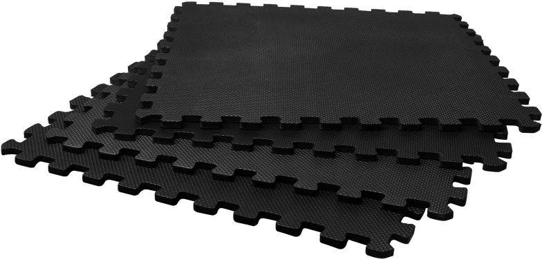 VIRTUFIT sportinis dėlionės kilimėlis 120x120 cm, juodas