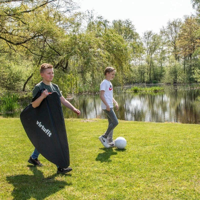 Xqmax VIRTUFIT SULANKSTOMAS FUTBOLO VARTŲ RINKINYS - FUTBOLO VARTAI - 120 X 90 CM