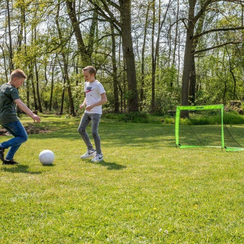 Xqmax VIRTUFIT SULANKSTOMAS FUTBOLO VARTŲ RINKINYS - FUTBOLO VARTAI - 120 X 90 CM