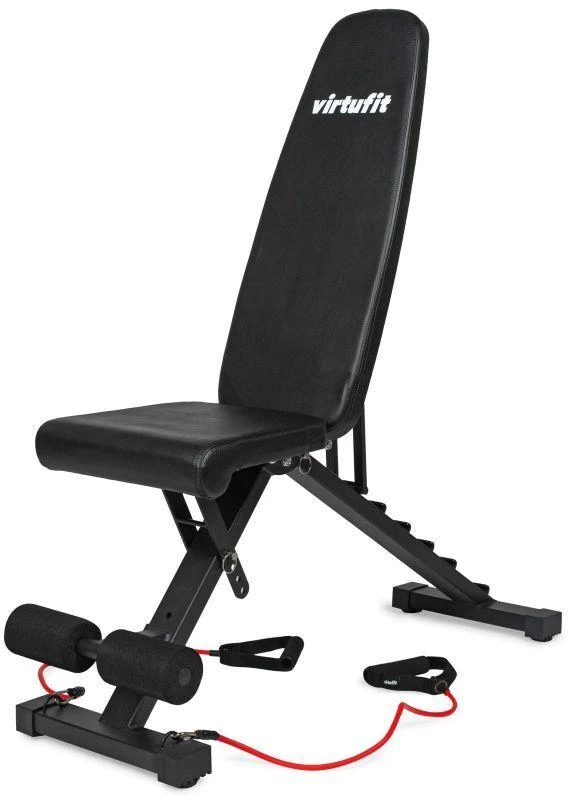 VIRTUFIT sulankstomas reguliuojamas treniruočių suoliukas FB100