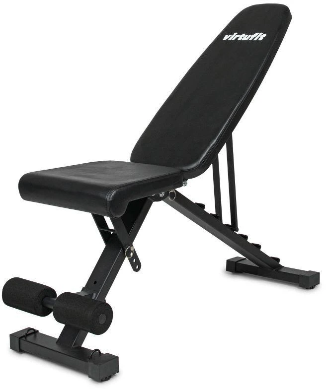 VIRTUFIT sulankstomas reguliuojamas treniruočių suoliukas FB100