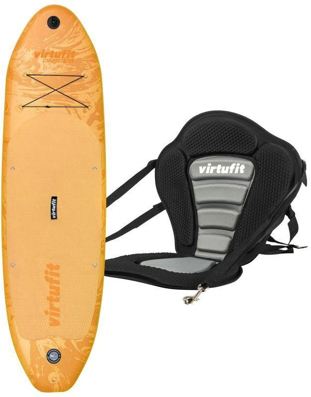 VIRTUFIT SUP LENTĖ CRUISER 305 SU SĖDYNE IR PRIEDAIS, ORANŽINĖ
