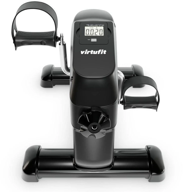 VIRTUFIT V3 SĖDIMAS DVIRATIS / TRENIRUOKLIS SU RANKENA IR KOMPIUTERIU
