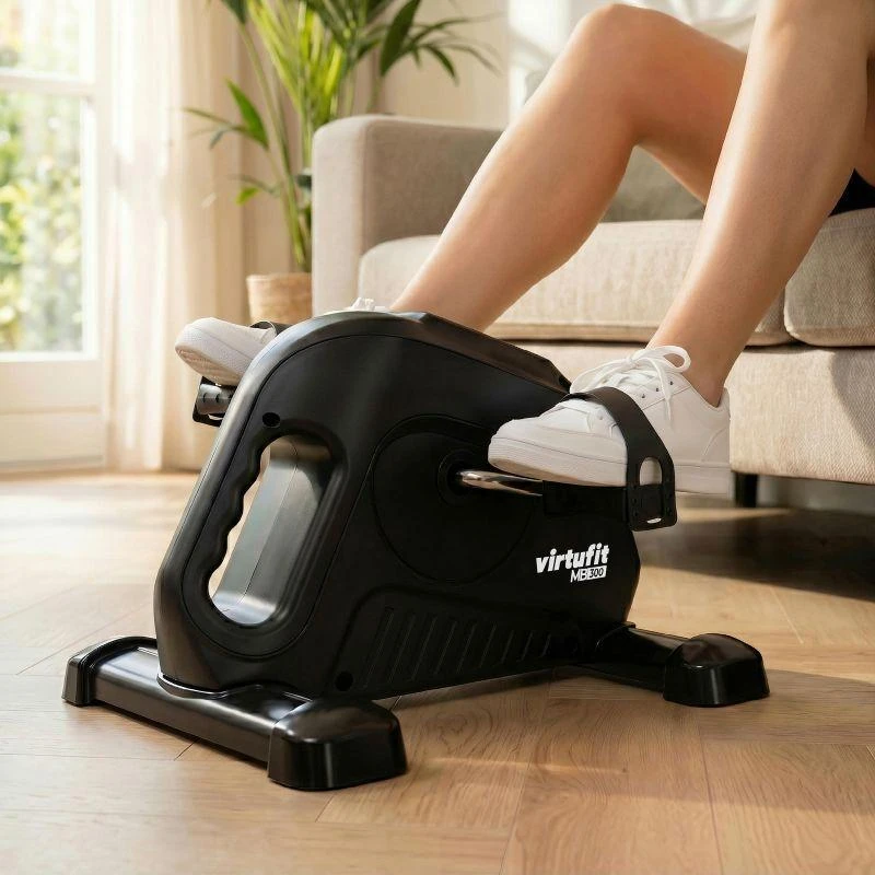 VIRTUFIT V3 SĖDIMAS DVIRATIS / TRENIRUOKLIS SU RANKENA IR KOMPIUTERIU