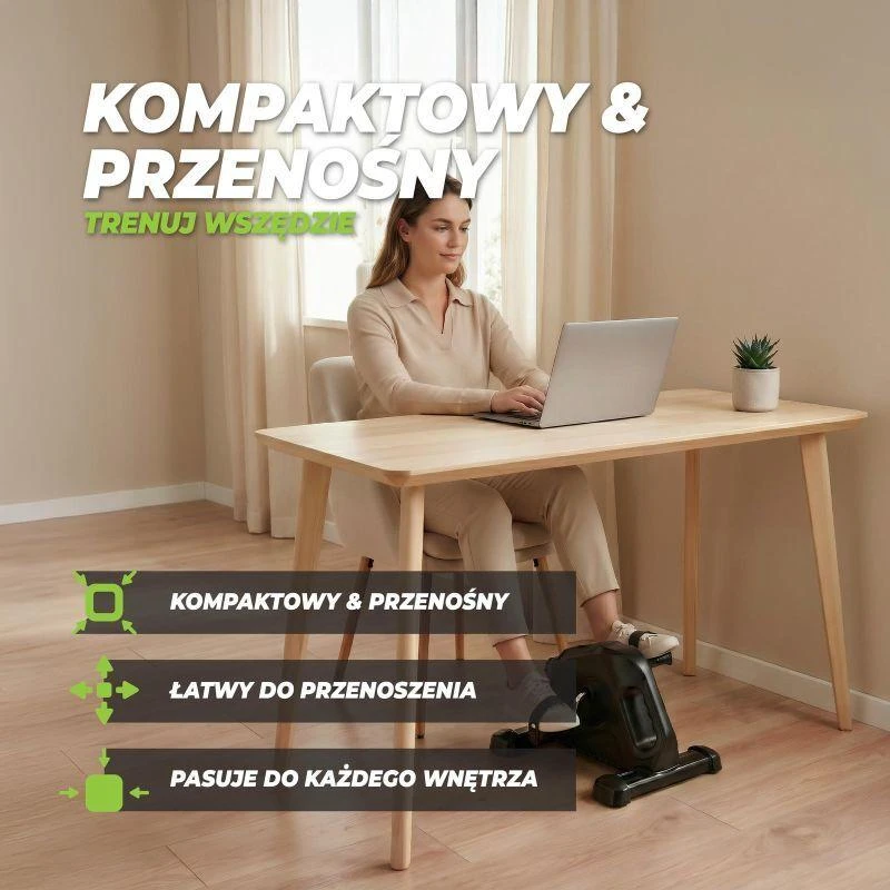 VIRTUFIT V3 SĖDIMAS DVIRATIS / TRENIRUOKLIS SU RANKENA IR KOMPIUTERIU